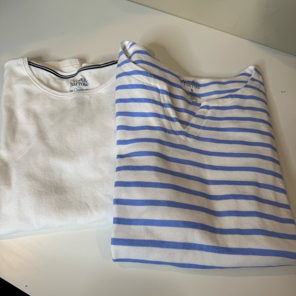 Croft & Barrow Women's Plus perfect tee tops size 1X